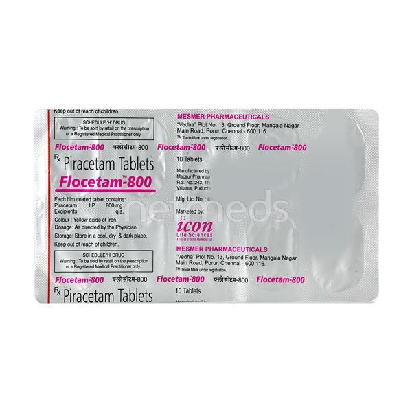 Flocetam 800mg Tablet 10'S - Global Surgicals