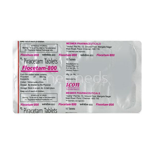 Flocetam 800mg Tablet 10'S - Global Surgicals