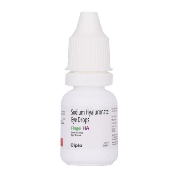 FLOGEL HA Eye Drops 10ml - Global Surgicals