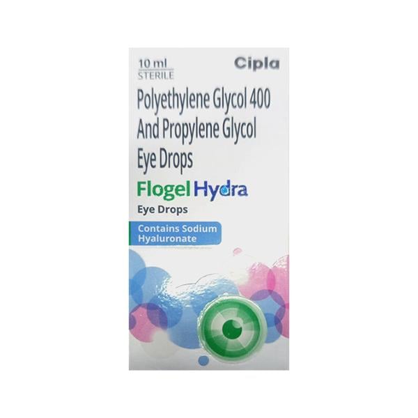 FLOGEL HYDRA Eye Drops 10ml - Global Surgicals