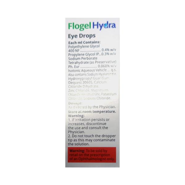FLOGEL HYDRA Eye Drops 10ml - Global Surgicals