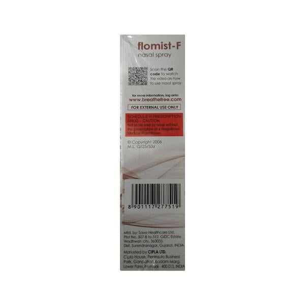 FLOMIST F Nasal Spray 120md - Global Surgicals