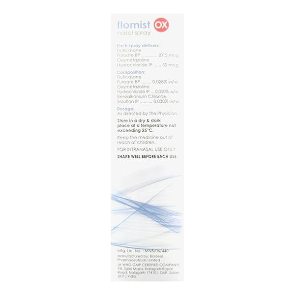 FLOMIST OX 70md Nasal Spray 7g - Global Surgicals