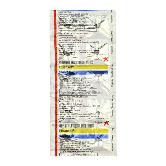 Fluanxol 3mg Tablet 10'S - Global Surgicals