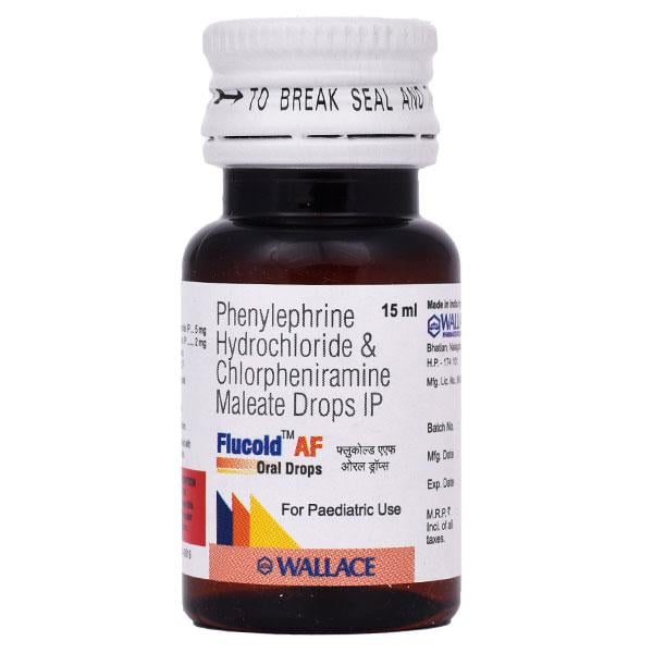 Flucold AF Drops 15ml - Global Surgicals