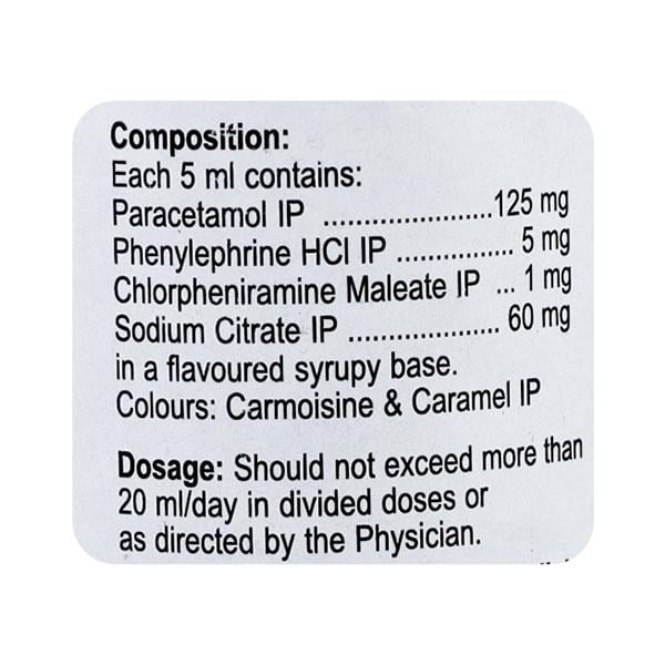 Flucold Syrup 60ml - Global Surgicals