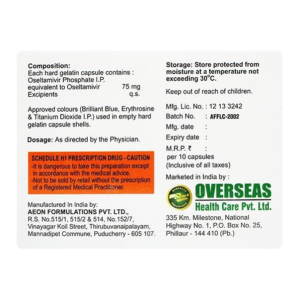 FLUCOVER Capsule 10's - Global Surgicals