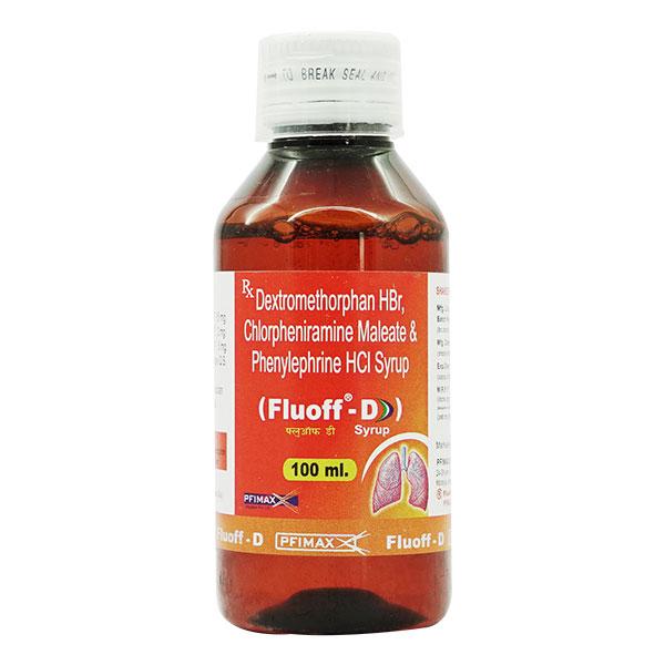 FLUOFF D Syrup 100ml - Global Surgicals