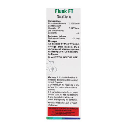 FLUOK FT Nasal Spray 6gm - Global Surgicals