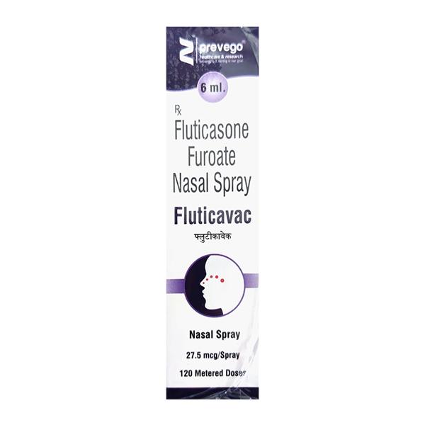 FLUTICAVAC 120md Nasal Spray 6ml - Global Surgicals