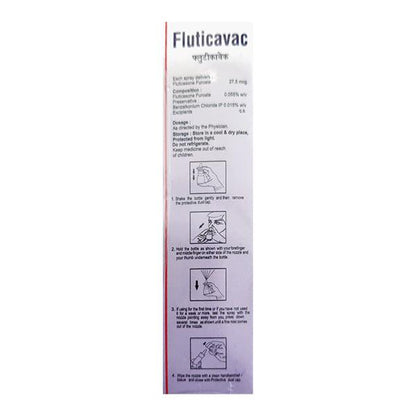 FLUTICAVAC 120md Nasal Spray 6ml - Global Surgicals