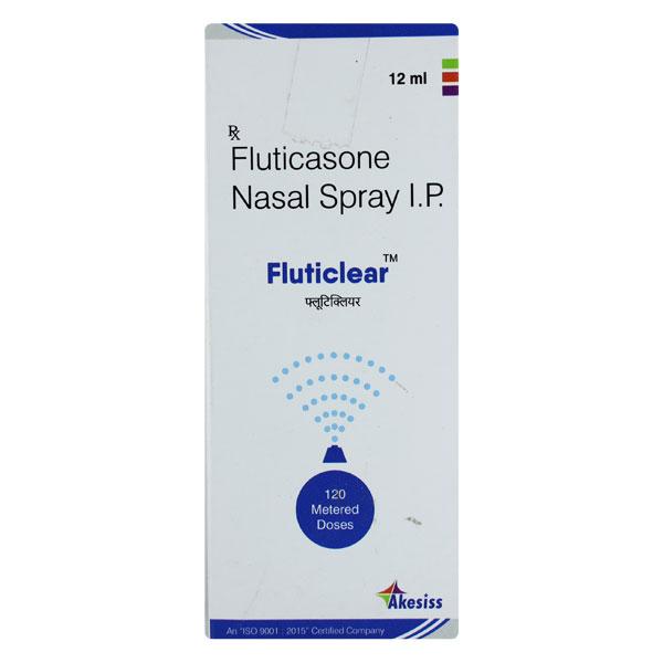 FLUTICLEAR Nasal Spray 12ml - Global Surgicals