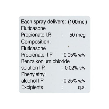 FLUTICLEAR Nasal Spray 12ml - Global Surgicals