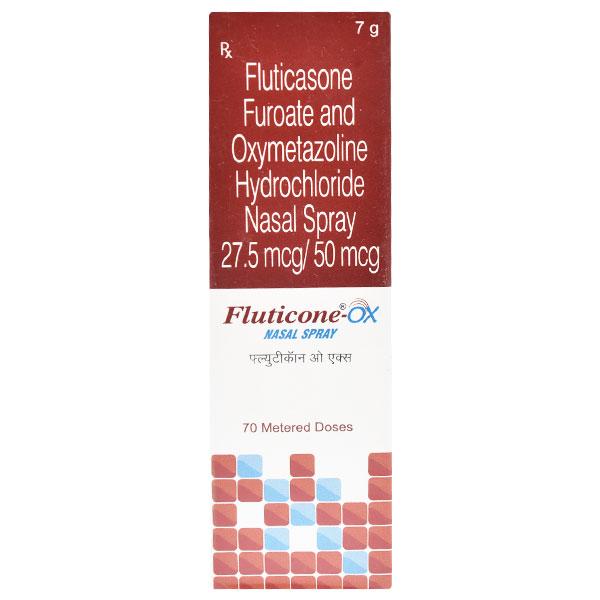 FLUTICONE OX Nasal Spray 7gm - Global Surgicals
