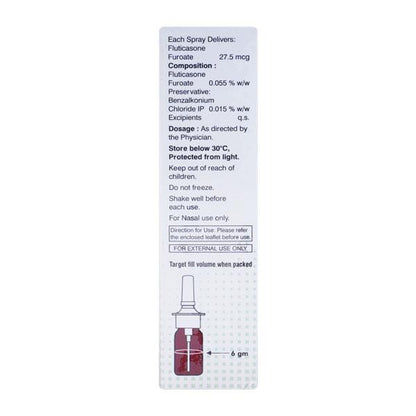 Flutiflo FT Nasal Spray 120Md - Global Surgicals