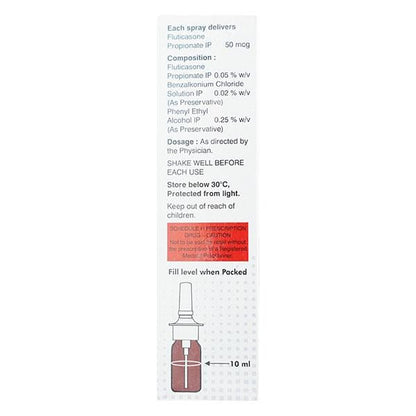 Flutiflo Nasal Spray 10ml - Global Surgicals