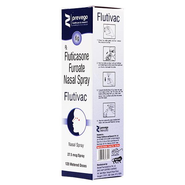 FLUTIVAC Nasal Spray 6gm - Global Surgicals