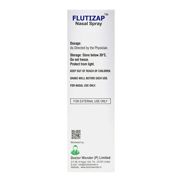 FLUTIZAP 120md Nasal Spray 6g - Global Surgicals