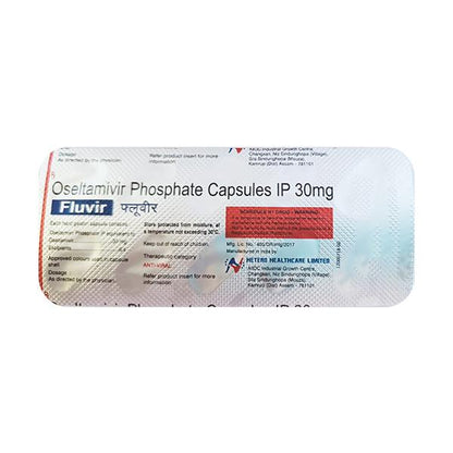 FLUVIR 30 Capsule 10's - Global Surgicals