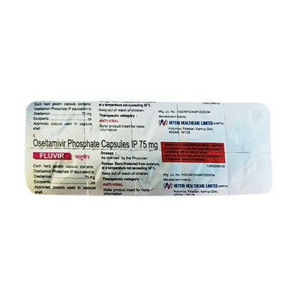 Fluvir 75mg Capsule 10'S - Global Surgicals