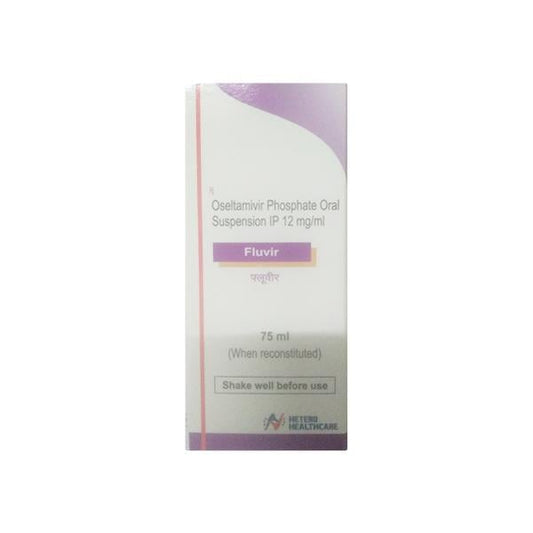 FLUVIR Oral Suspension 75ml - Global Surgicals