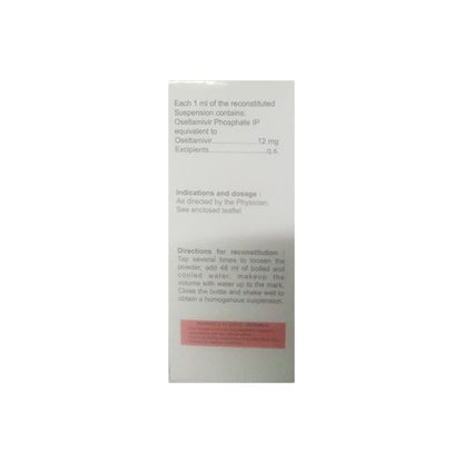 FLUVIR Oral Suspension 75ml - Global Surgicals