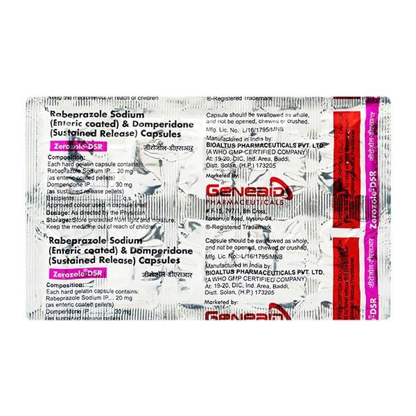 ZEROZOLE DSR Capsule 10's