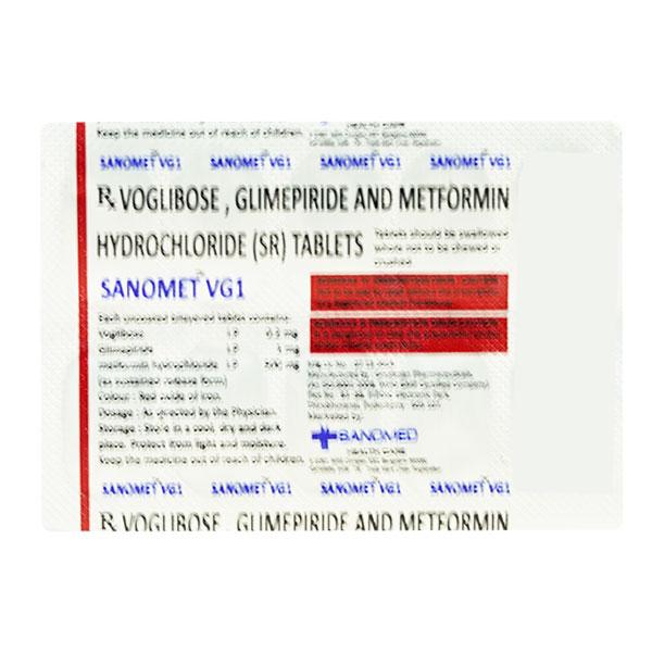 SANOMET VG 1 Tablet 10's