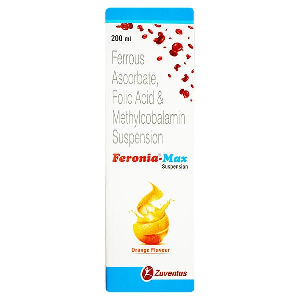 FERONIA MAX ORANGE FLAVOUR Suspension 200ml