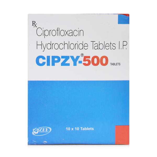 CIPZY 500mg Tablet 10's
