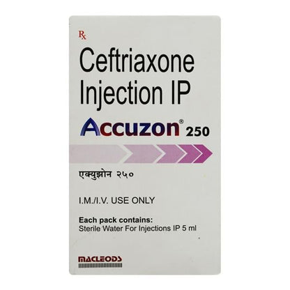 Accuzon 250mg Injection 1's