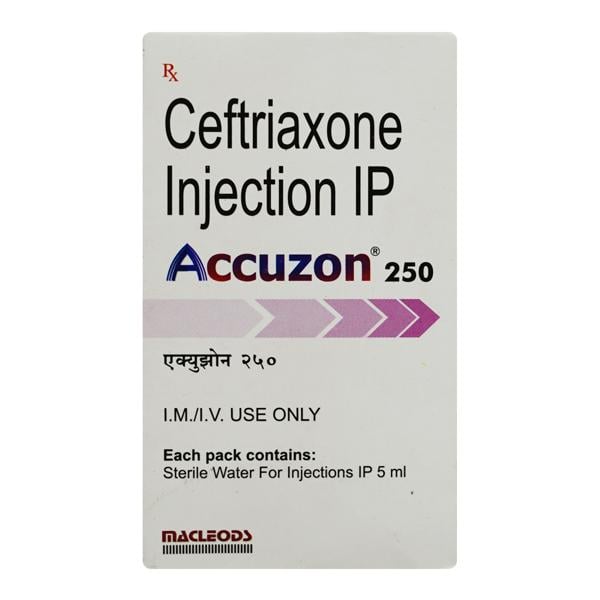Accuzon 250mg Injection 1's