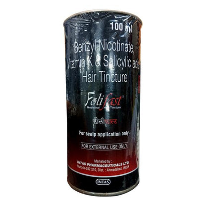 Folifast Hair Tincture Lotion 100ml - Global Surgicals