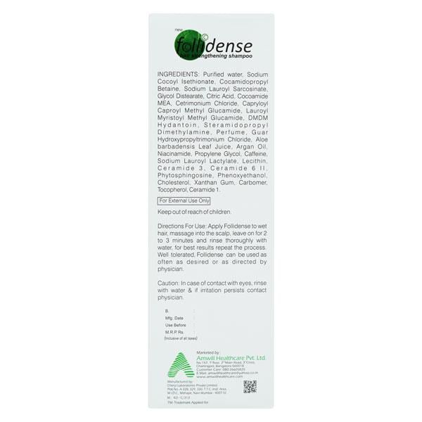 FOLLIDENSE NEW Shampoo 150ml - Global Surgicals