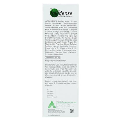 FOLLIDENSE NEW Shampoo 150ml - Global Surgicals