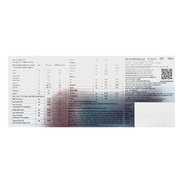 FOLLIHAIR A NEW GLUTEN FREE Tablet 15's - Global Surgicals