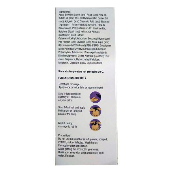 Folliserum Hair Growth Serum 60ml - Global Surgicals