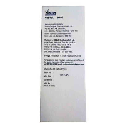 Folliserum Hair Growth Serum 60ml - Global Surgicals