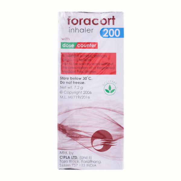 Foracort 200mcg Inhaler - Global Surgicals