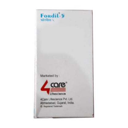 FORDIL 5mg Tablet 20's - Global Surgicals