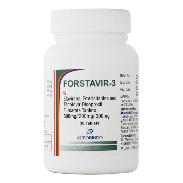 FORSTAVIR 3 Tablet 30's - Global Surgicals