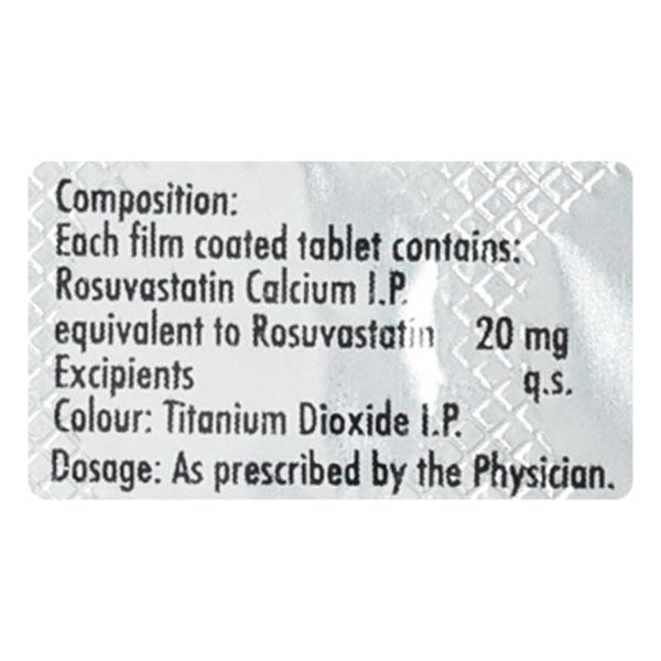 FORTIUS 20 Tablet 10's - Global Surgicals