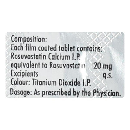 FORTIUS 20 Tablet 10's - Global Surgicals