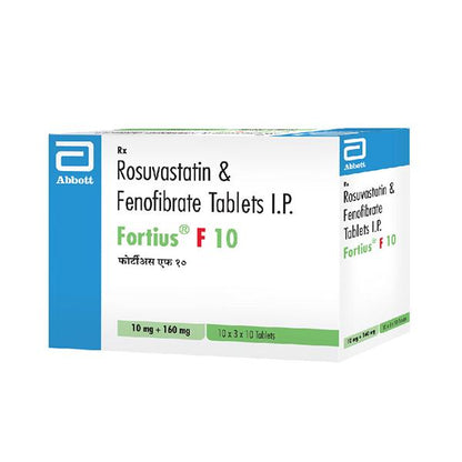 FORTIUS F 10 Tablet 10's - Global Surgicals