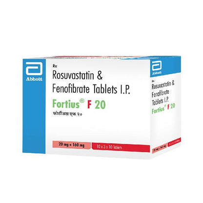 FORTIUS F 20 Tablet 10's - Global Surgicals