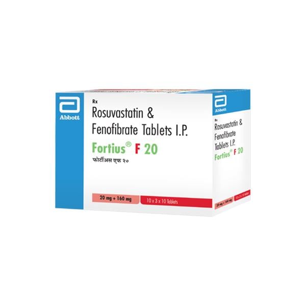 FORTIUS F 20 Tablet 10's - Global Surgicals