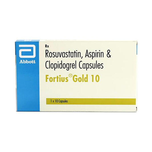 FORTIUS GOLD 10 Capsule 10's - Global Surgicals