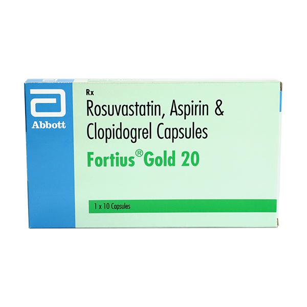 FORTIUS GOLD 20 Capsule 10's - Global Surgicals