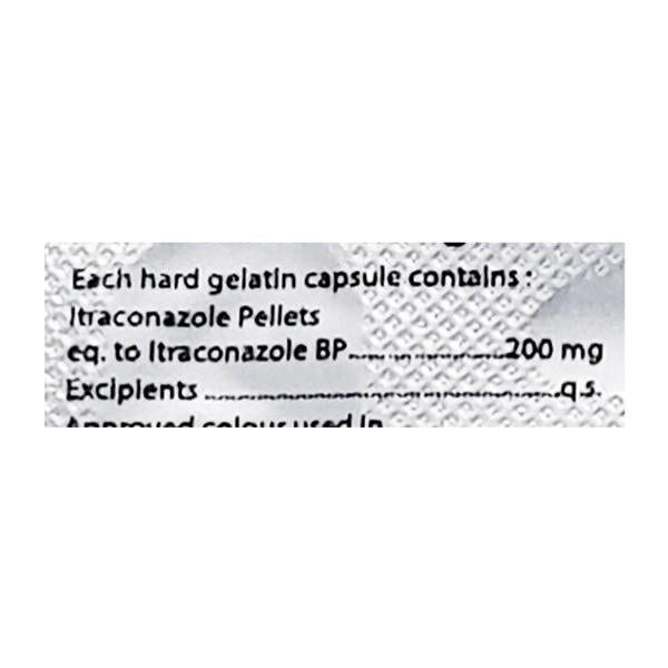 ITRAZEST 200mg Capsule 4's