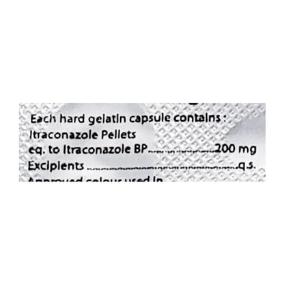 ITRAZEST 200mg Capsule 4's